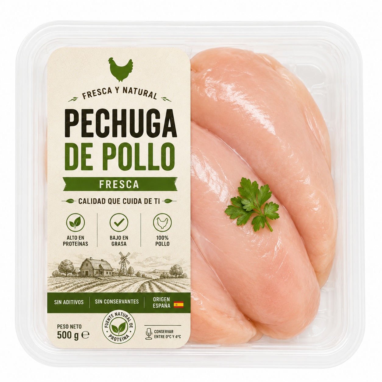 pechuga de pollo