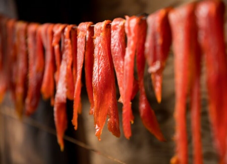 Salmón fresco en lomos